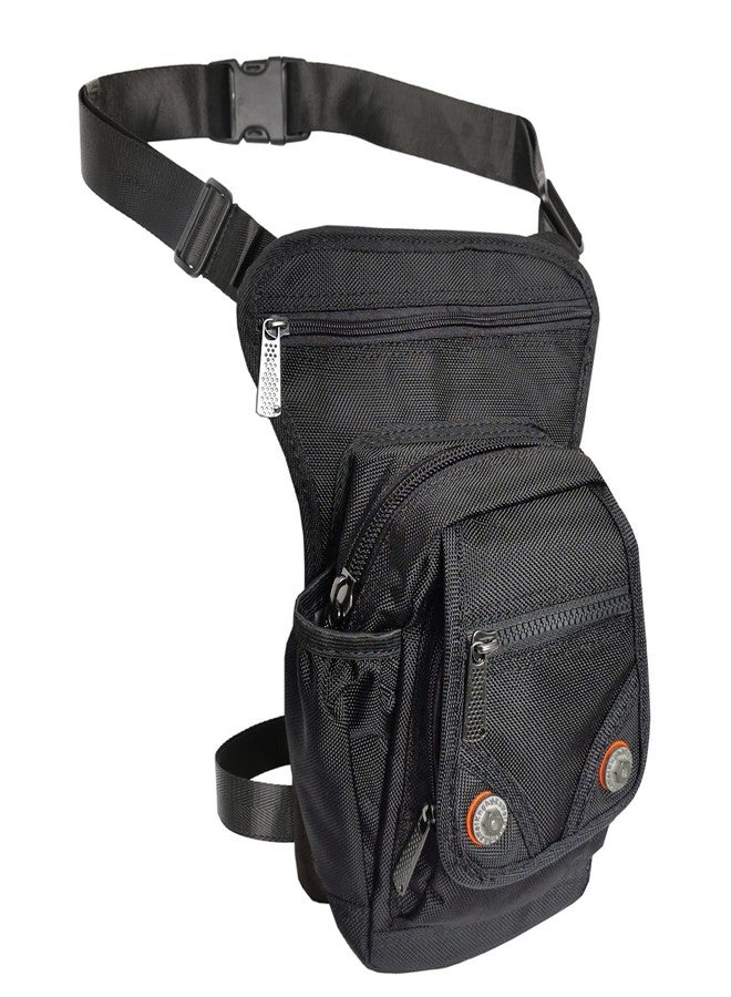 Innturt Nylon Leg Bag Thigh Leg Pouch Fanny Pack Tactical Bag Shoulder Messenger Black - Image 1